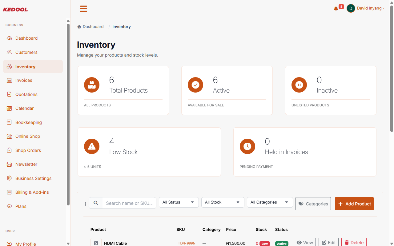 Inventory Management