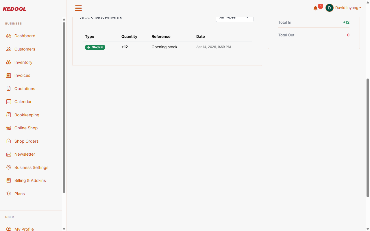 Inventory Management