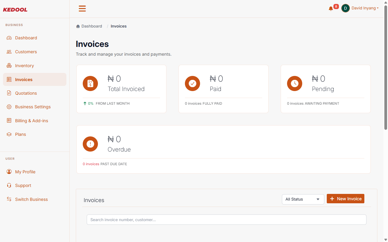 Invoicing & Payments